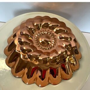 Vintage Copper mold made in Korea for baking or Jello